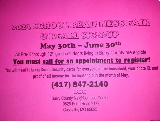 School Readiness Fair